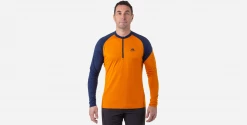 Mountain Equipment Nava LS Zip T Herren Bekleidung