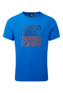 Mountain Equipment Herren Bekleidung Block Letter Tee