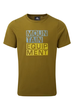 Mountain Equipment Herren Bekleidung Block Letter Tee