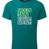 Mountain Equipment Herren Bekleidung Block Letter Tee